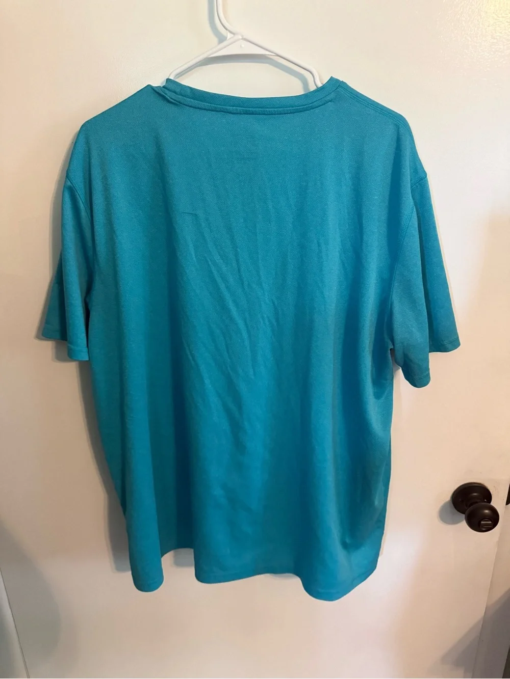 Champion Short Sleeve Crew Neck T-Shirt - Teal Blue - Picture 2 of 3